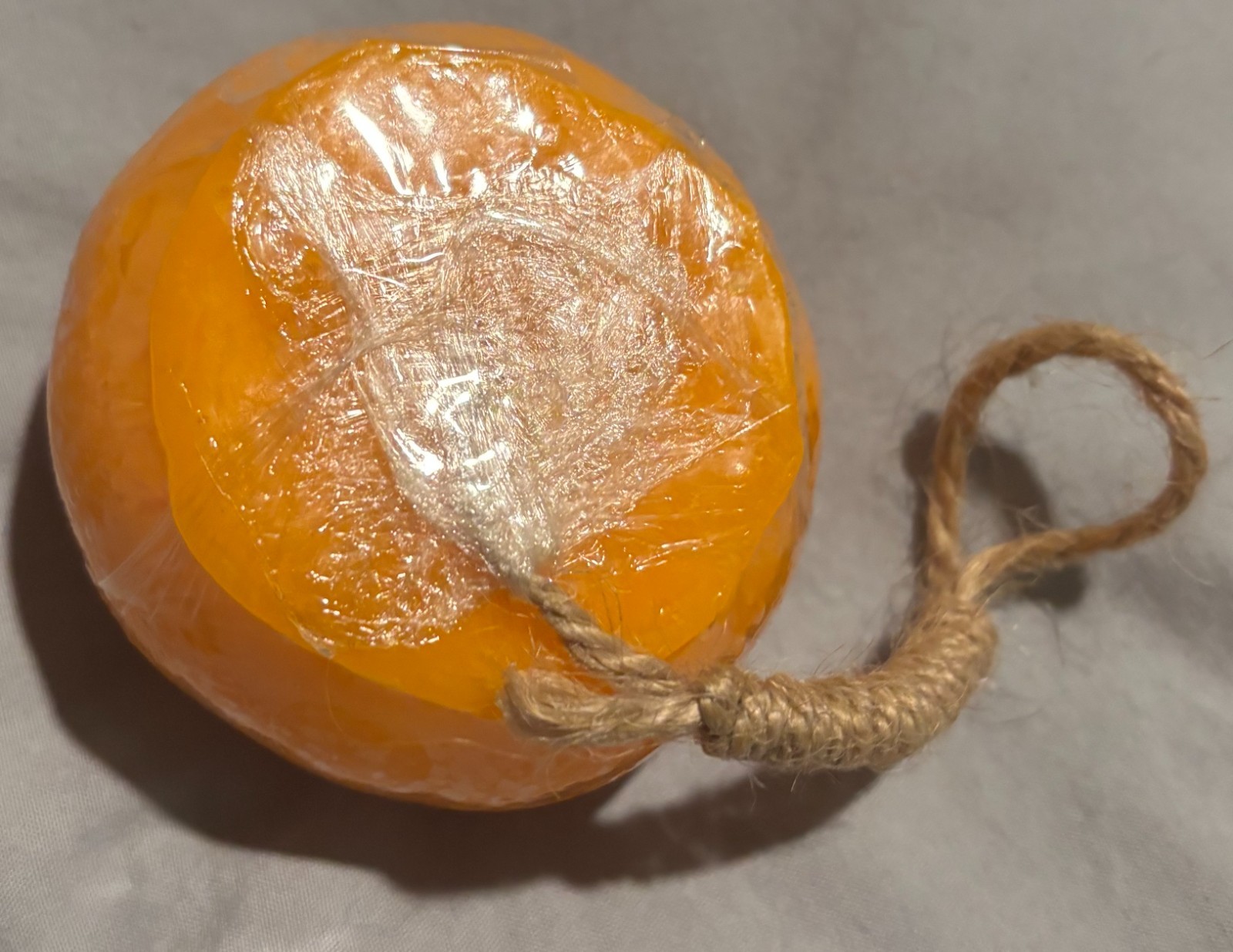 Decorative fruit soap perfect for displaying in bathrooms or gift baskets
