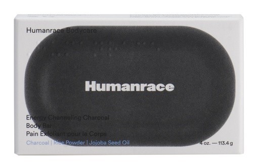 2-PACK HUMANRACE Energy Channeling Charcoal BODY BAR Soap, 4 oz NIB