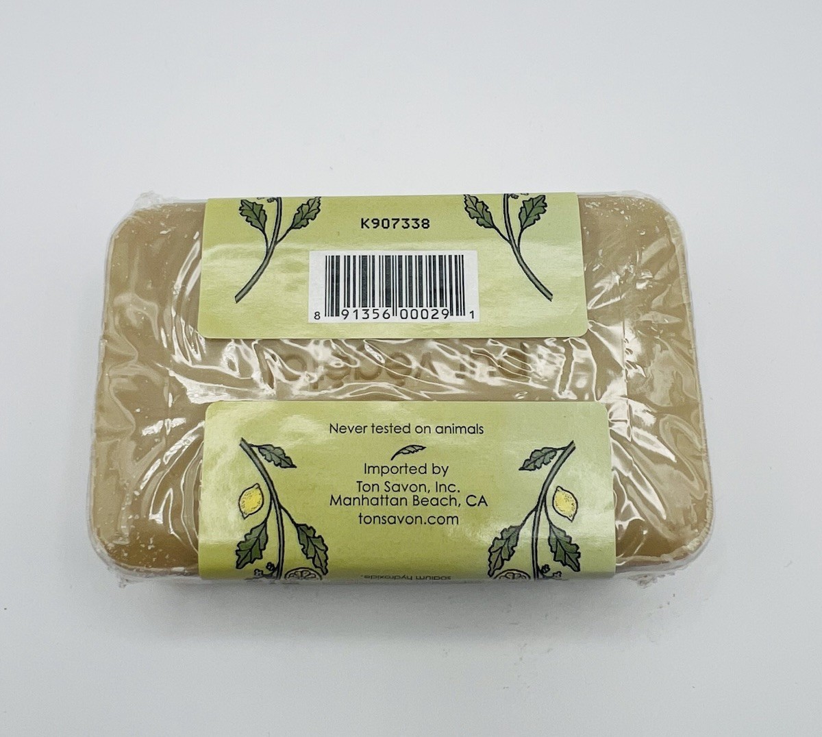 Trader Joe’s Bisous de Provence LEMON VERBENA Triple Milled Soap Shea Butter