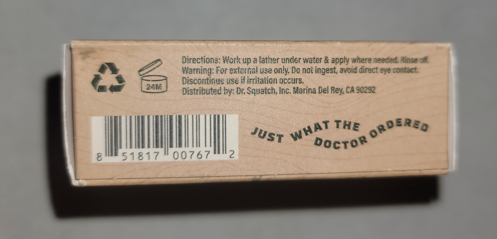 Dr. Squatch Soaps – You Pick From 4 Different Scents – One Full Size 5oz. Bar