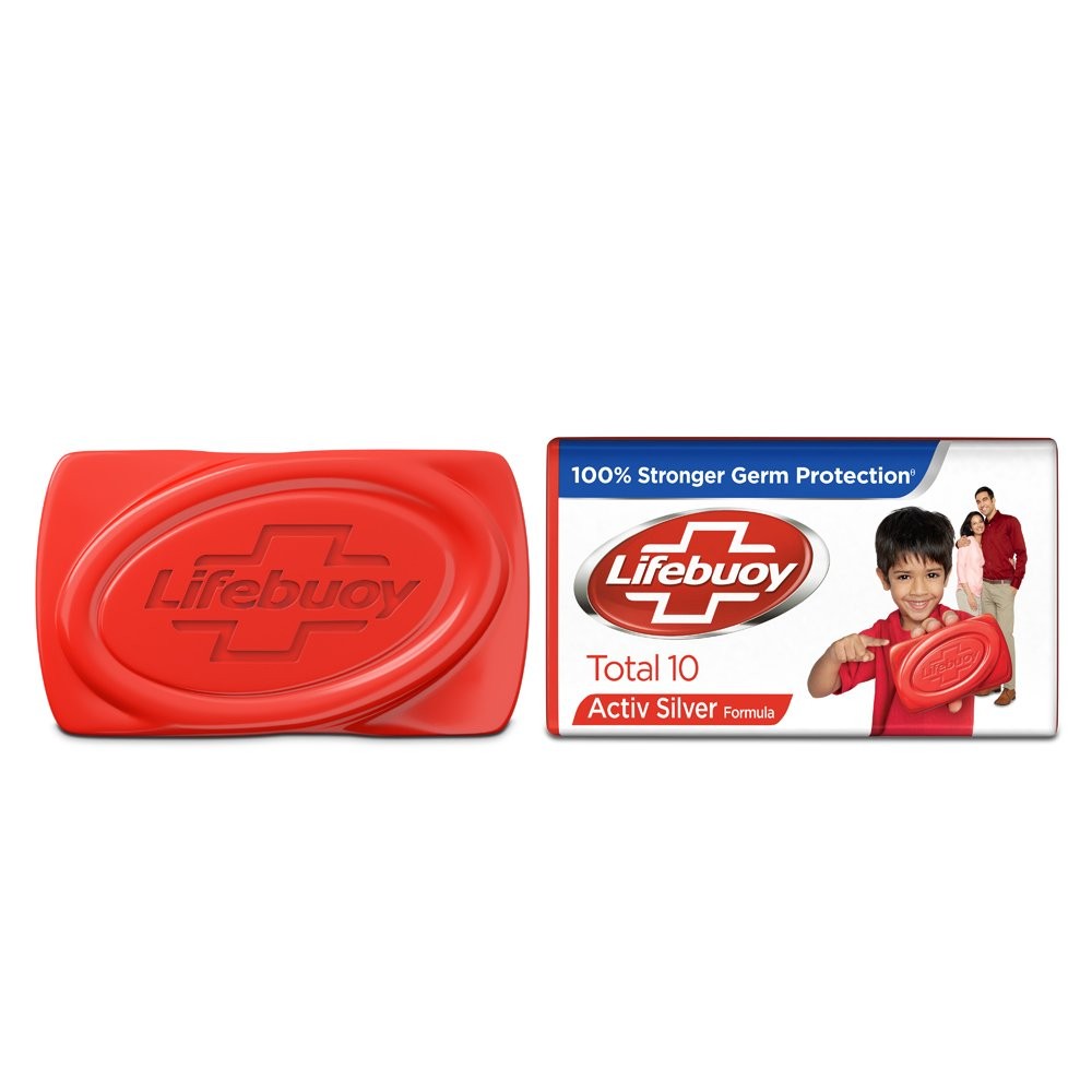 Lifebuoy Total 10- Soap Bar – 125g X 3 Bars