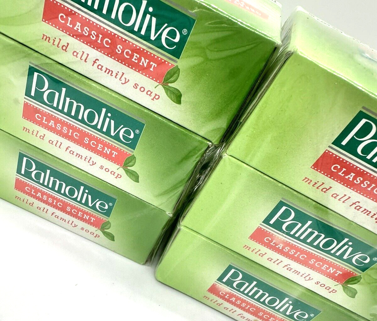 Palmolive Mild Soap New Lot of 6 Classic Scent 3.2 Oz Bars 2 – 3 packs VTG