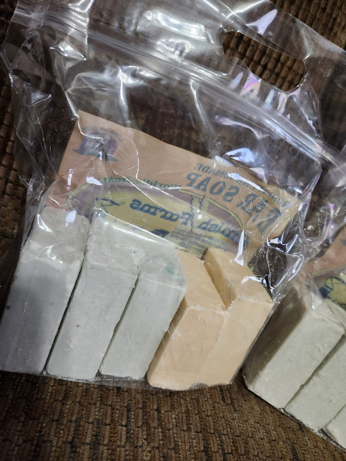 Amish Farm Bar Soap 2 Packs 10 Huge Bars 5oz Each Soap Made In USA