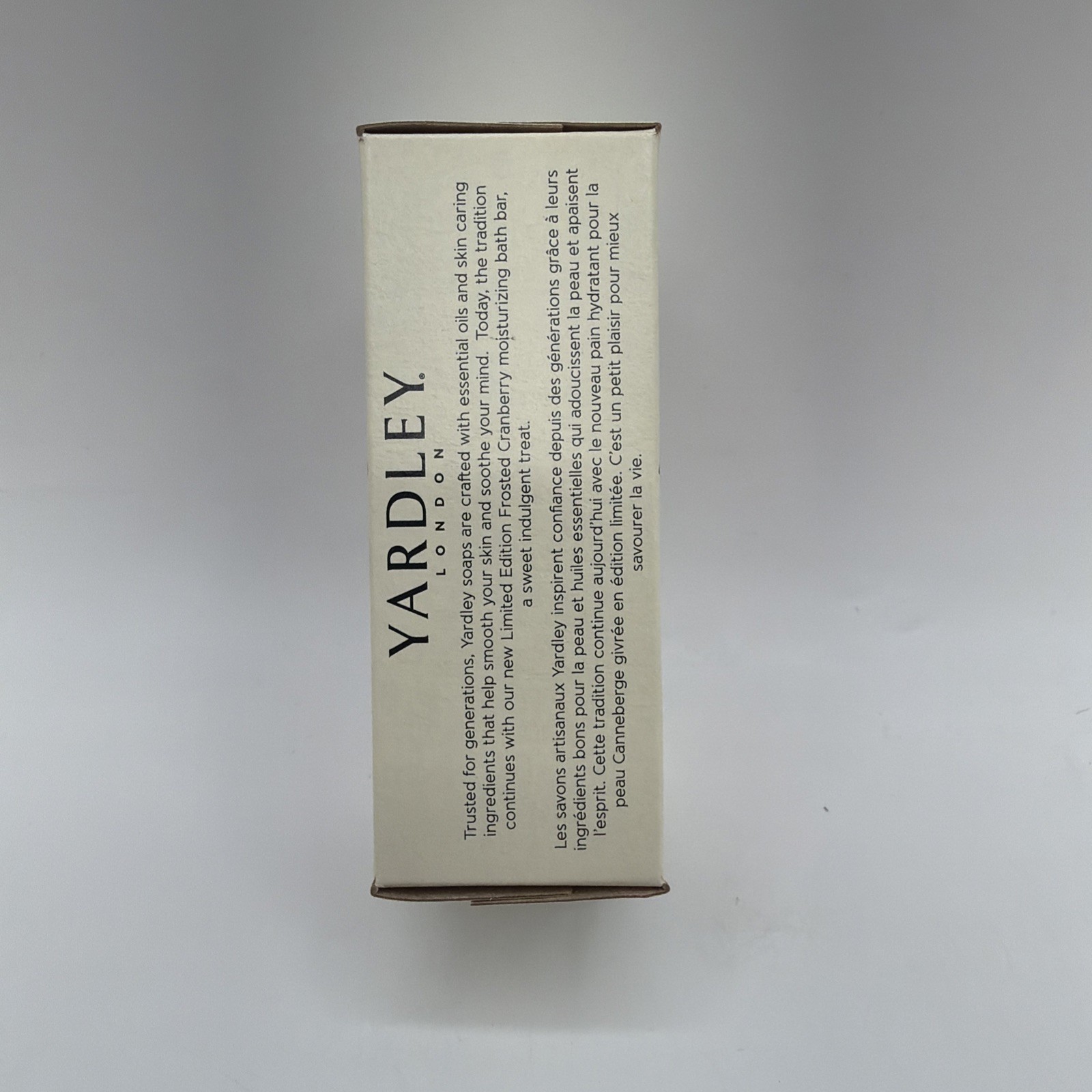 Yardley Limited Edition Frosted Cranberry Bar Soap 4oz 6 Pack