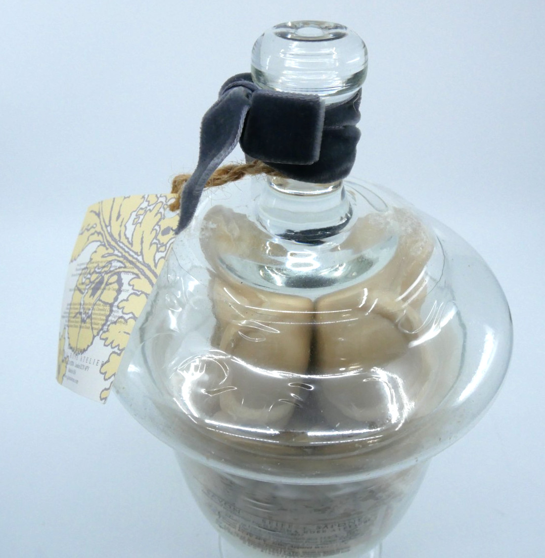 Gianna Rose Atelier Rose Soap Decor Apothecary Glass Jar 5 oz New