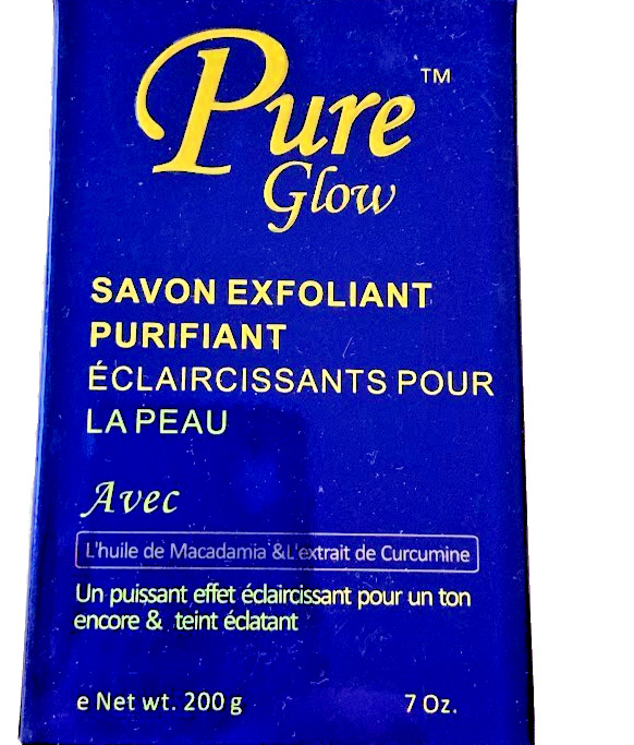 Pure Glow Exfoliating Purifying Soap 200gm / 7 oz NIB