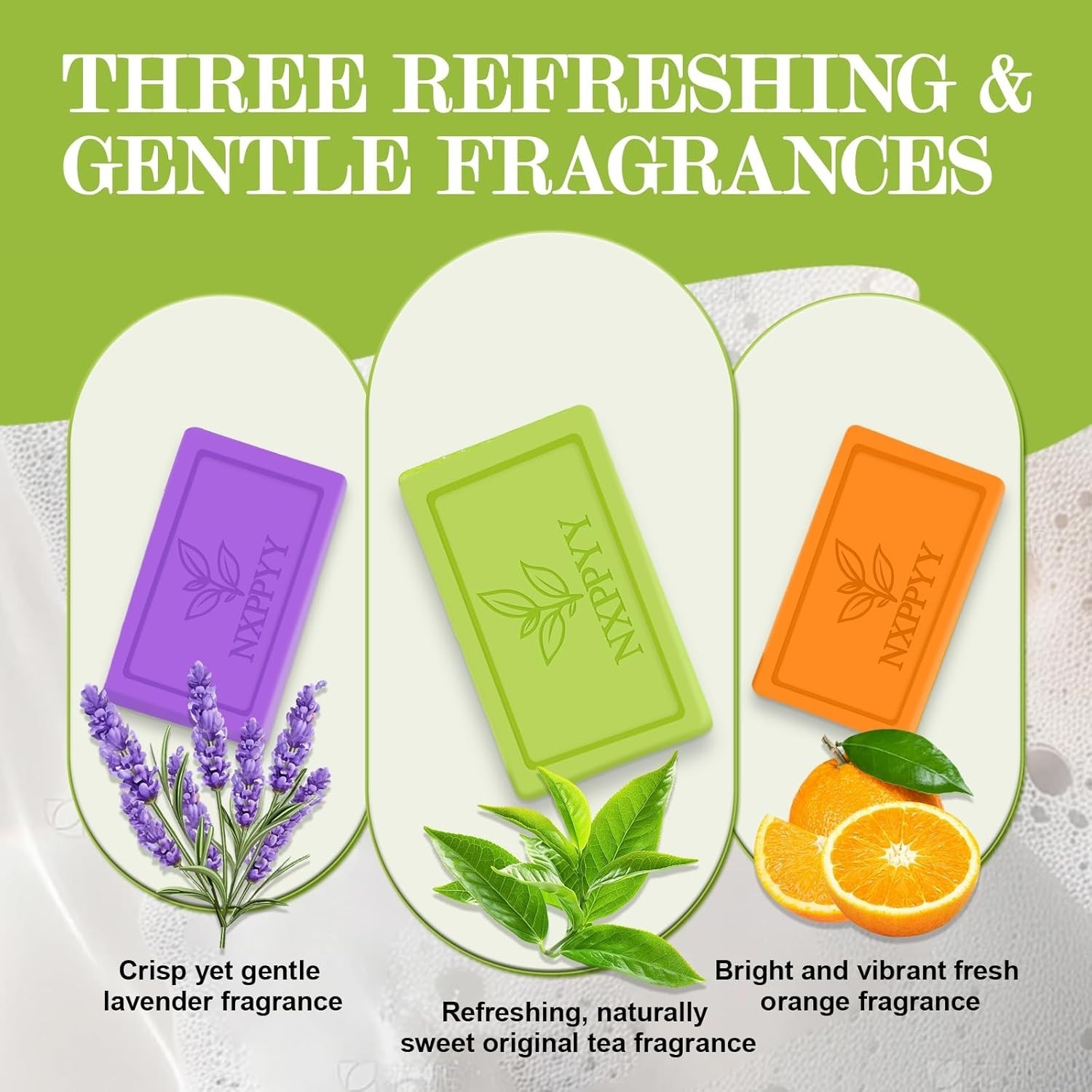 Antifungal & Antibacterial Tea Tree Oil Soap Bar: Acne, Itch, Ringworm (3-Pack)