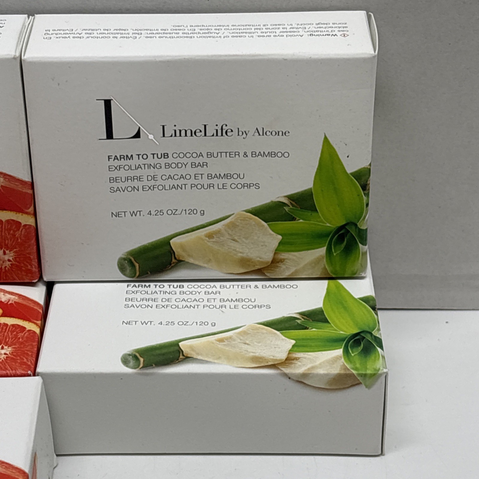 Lot 7 Limelife by Alcone Farm to Tub Vegan Body Soap 7 x 4.25oz Bars 3 Scents