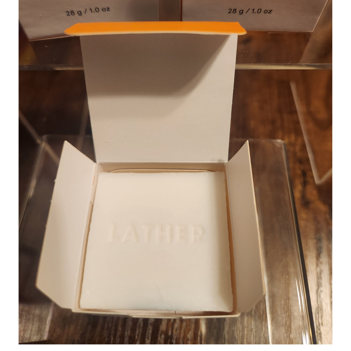 LATHER Gentle Face Soap Lot of 100 Travel Size 1 oz Bulk Hotel Airbnb Boxed