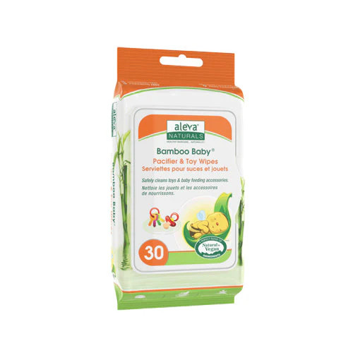 Bamboo Baby Pacifier and Toy Wipes 30 Ct