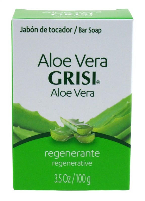 Grisi Bar Soap Aloe Vera 3.5 Ounce