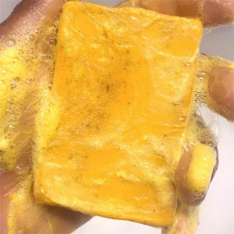 3 Pcs Turmeric and Kojic Soap Bar, Kojic Acid Soap for Hyperpigmentation