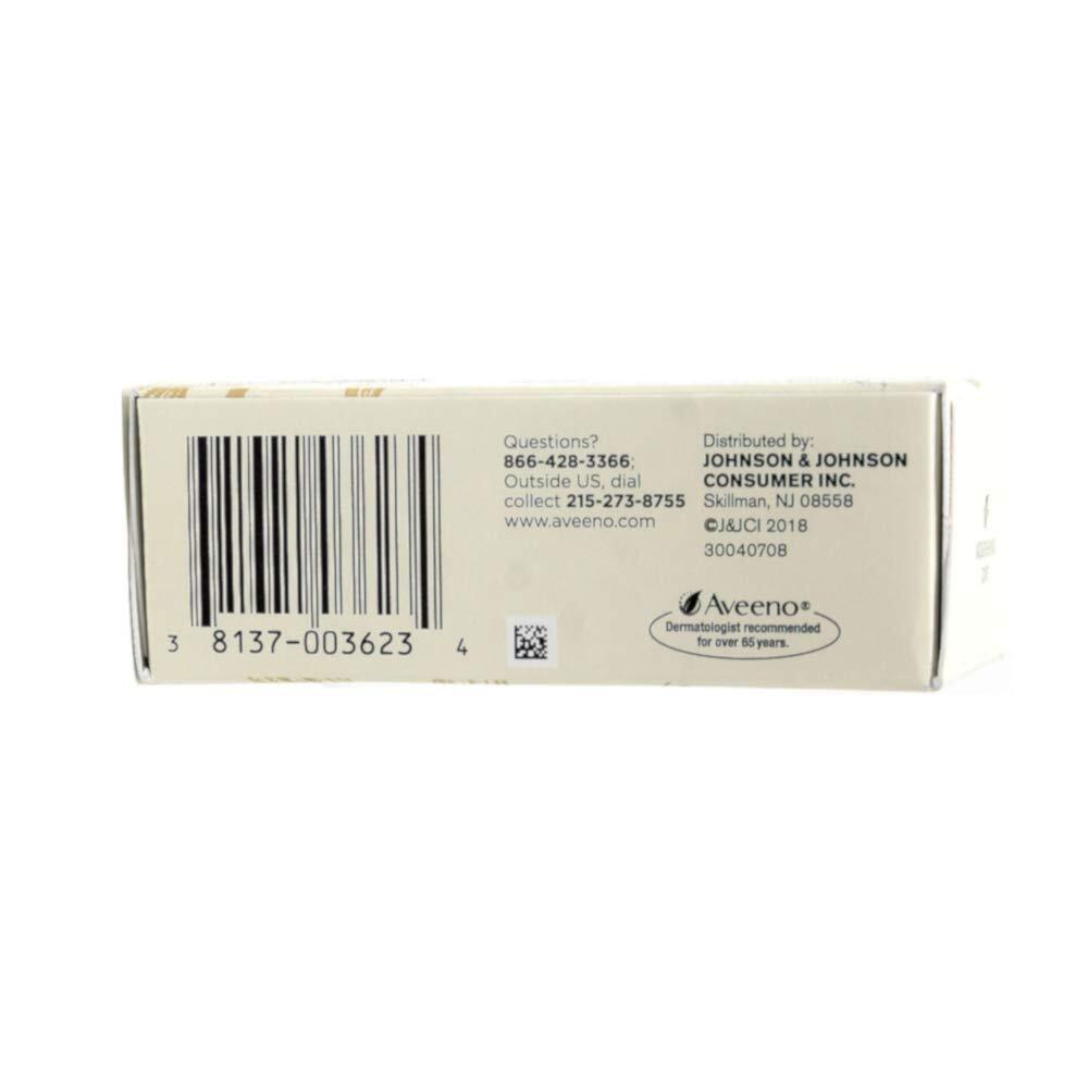 Aveeno Gentle Cleansing Bar 3 Pack 3.5oz Oat Moisturizing for Dry Skin