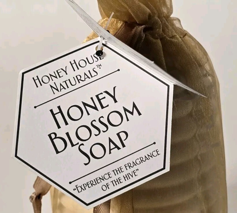 Honey House Naturals Honey Blossom Soap Bath Size Large Decorative Bar 10.5oz