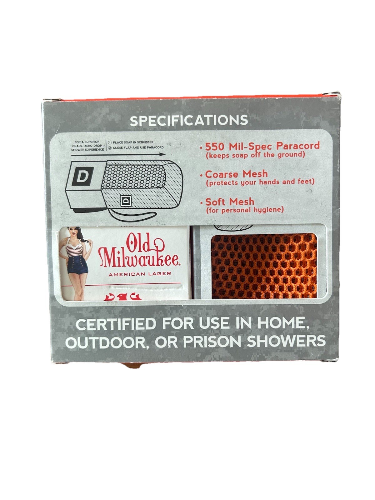 Duke Cannon Soap Bundle Pack – U.S. Military-Grade Pouch with Coarse & Soft M…