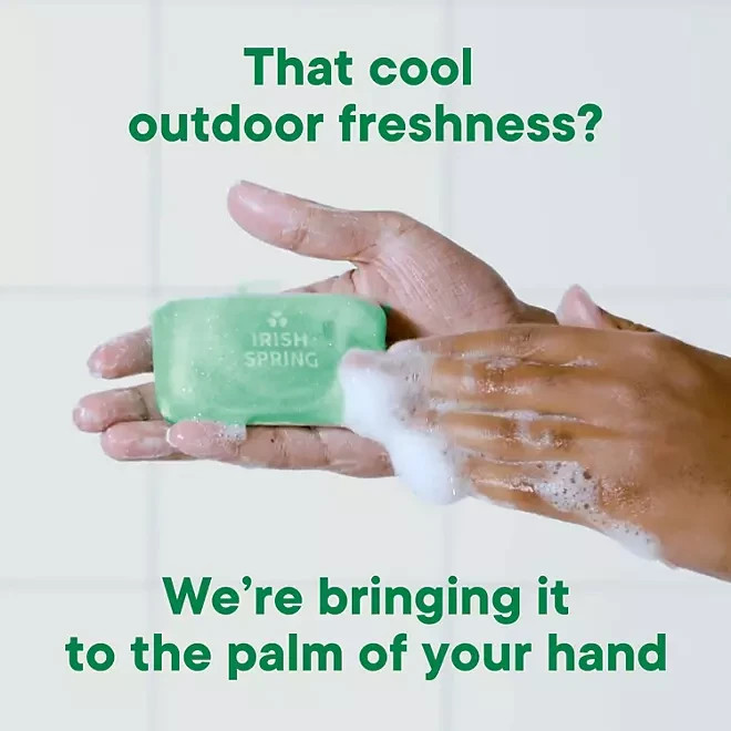 Irish Spring Bar Soap, Original Clean -4oz., 20ct. Free Shipping
