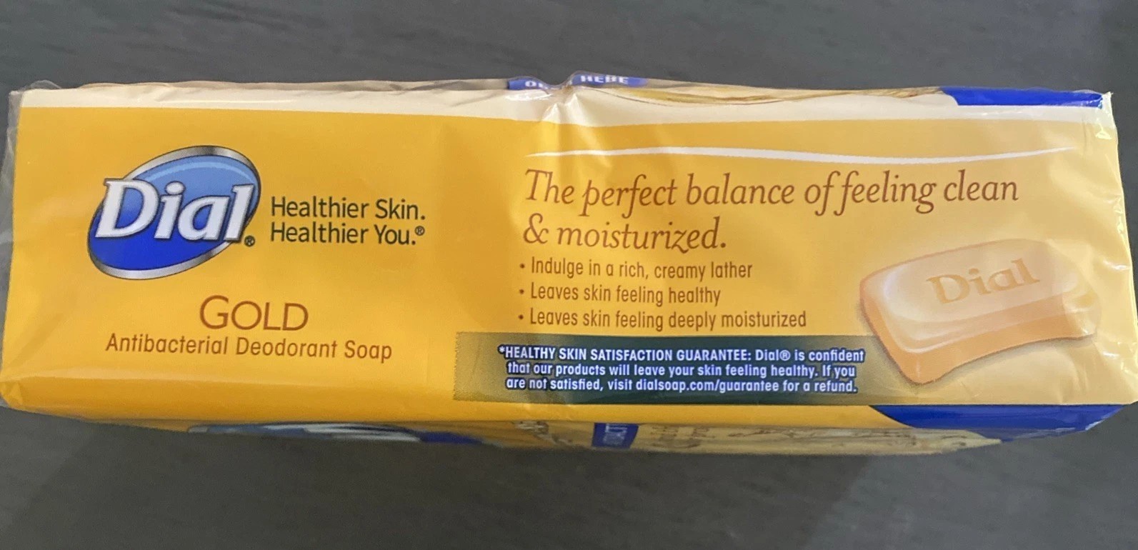✅️Dial Antibacterial Deodorant Bar Soap, Advanced Clean, Gold, 4 oz, 12 PK🔥