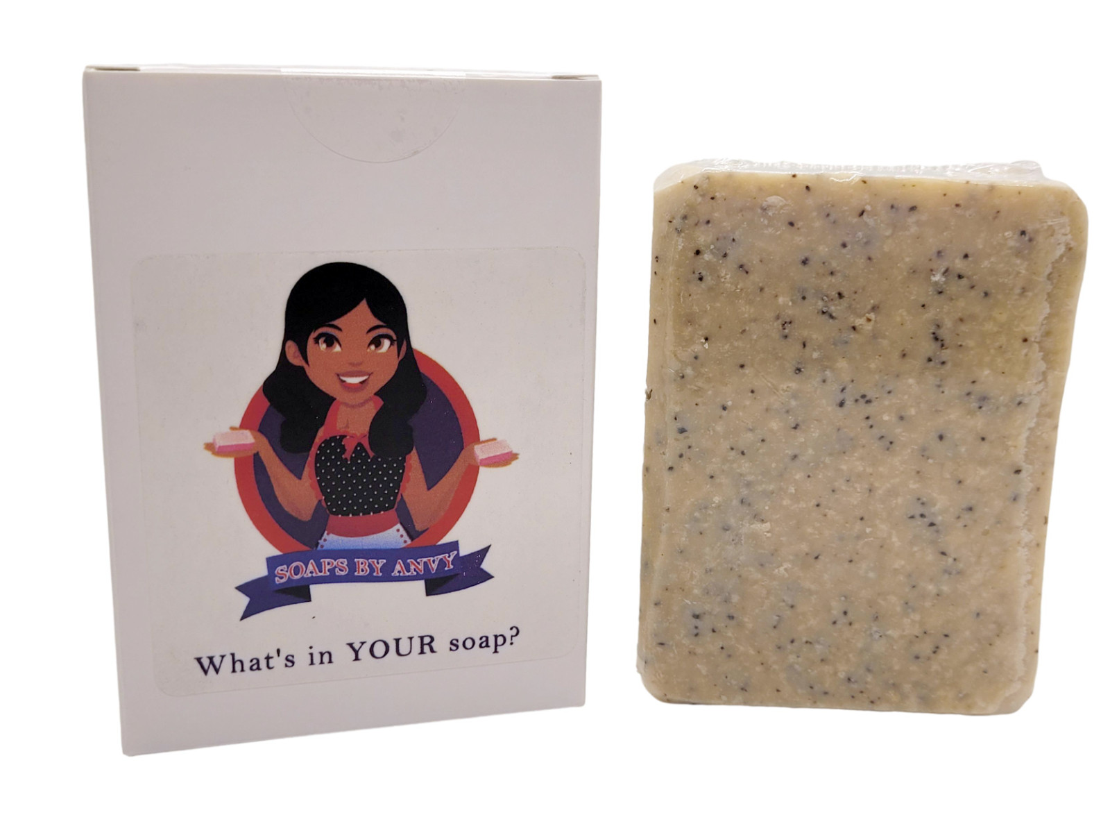 Handmade Soap – Single Bar Natural Organic Orange Coffee Bar