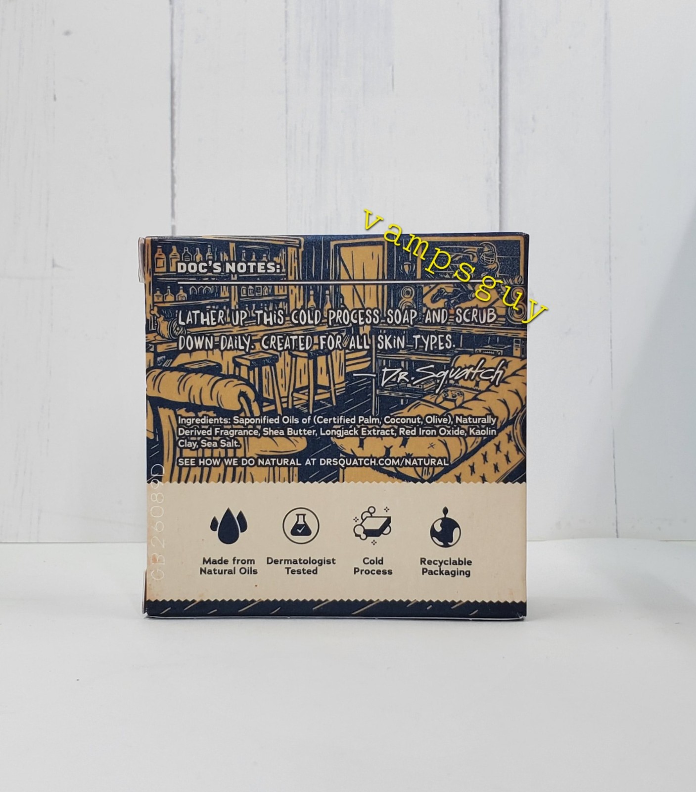 Dr. Squatch Limited Edition Bar Soap Friday Night Zero Grit 5oz
