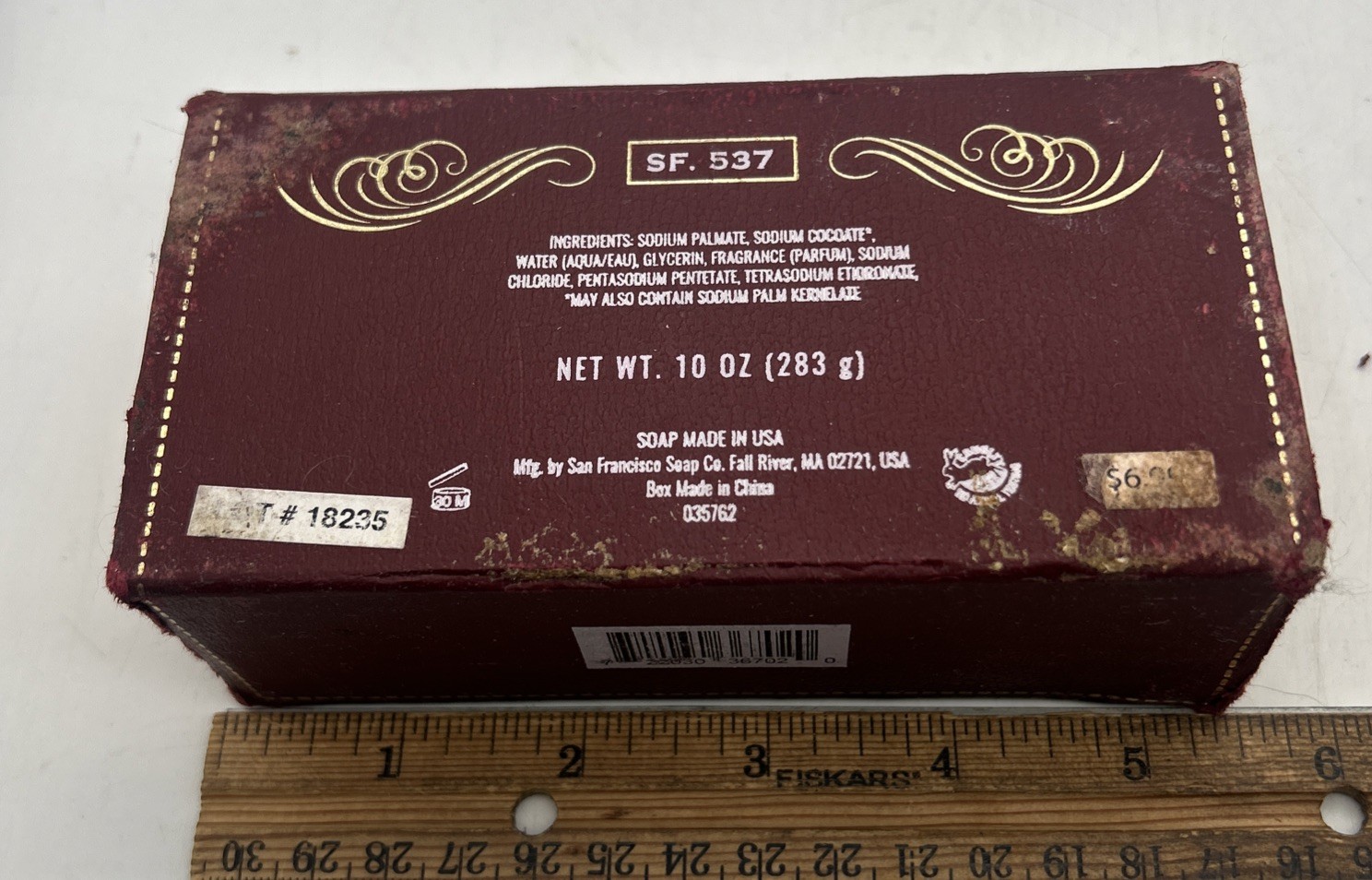 San Francisco Soap Company Revitalizing Man Bar Exotic Musk Sandalwood New SF537