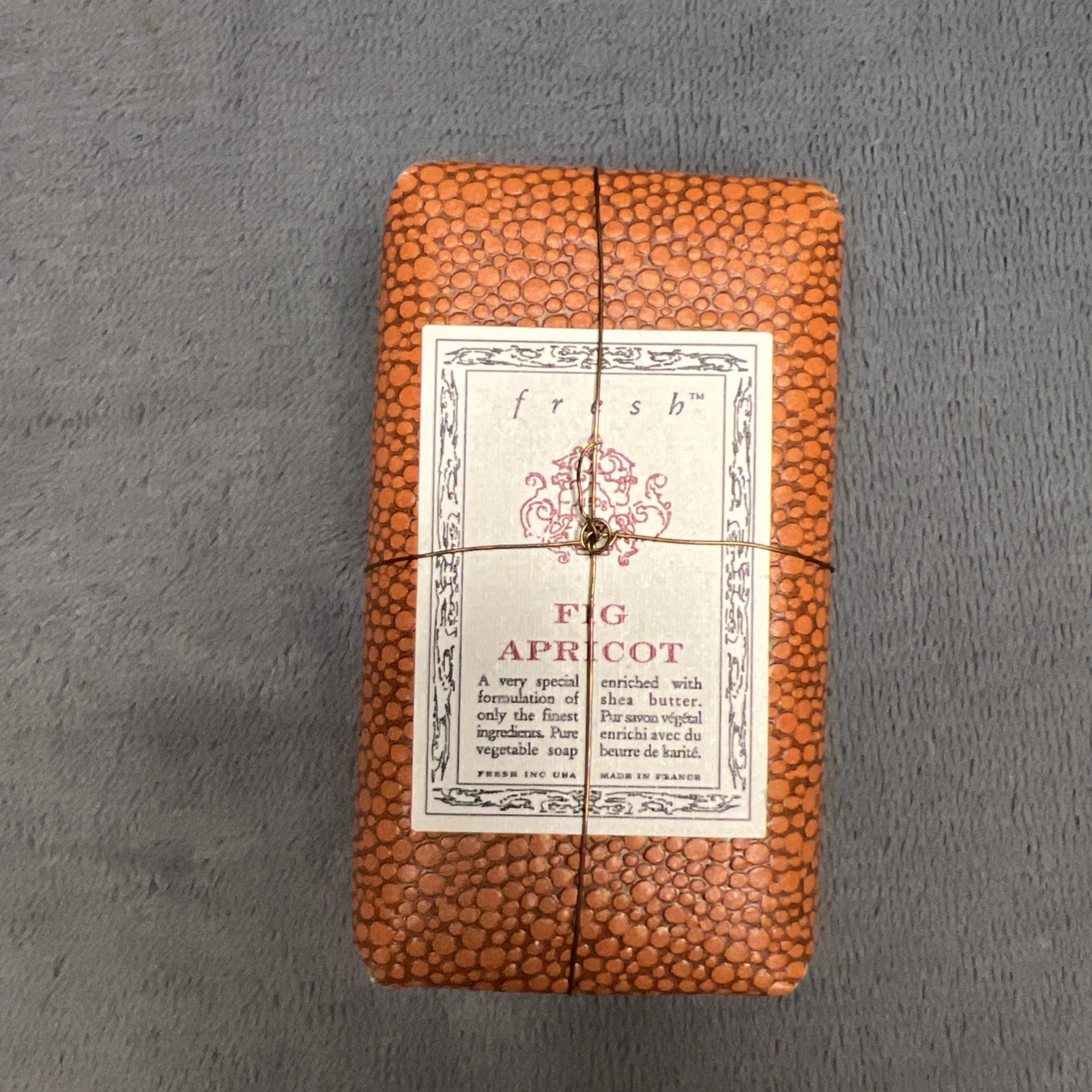 Fresh Beauty Fig Apricot Soap Bar Made In France Discontinued
