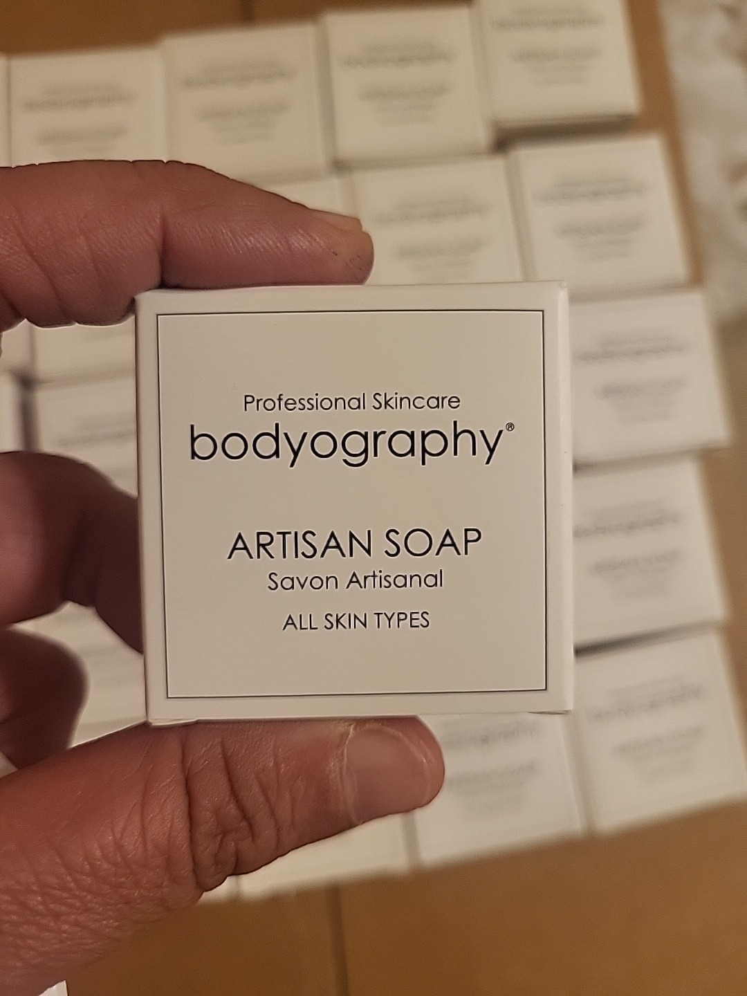 Lot 25 BODYOGRAPHY artisan Soap all skin types each 1.1 fl oz paraben free NIB