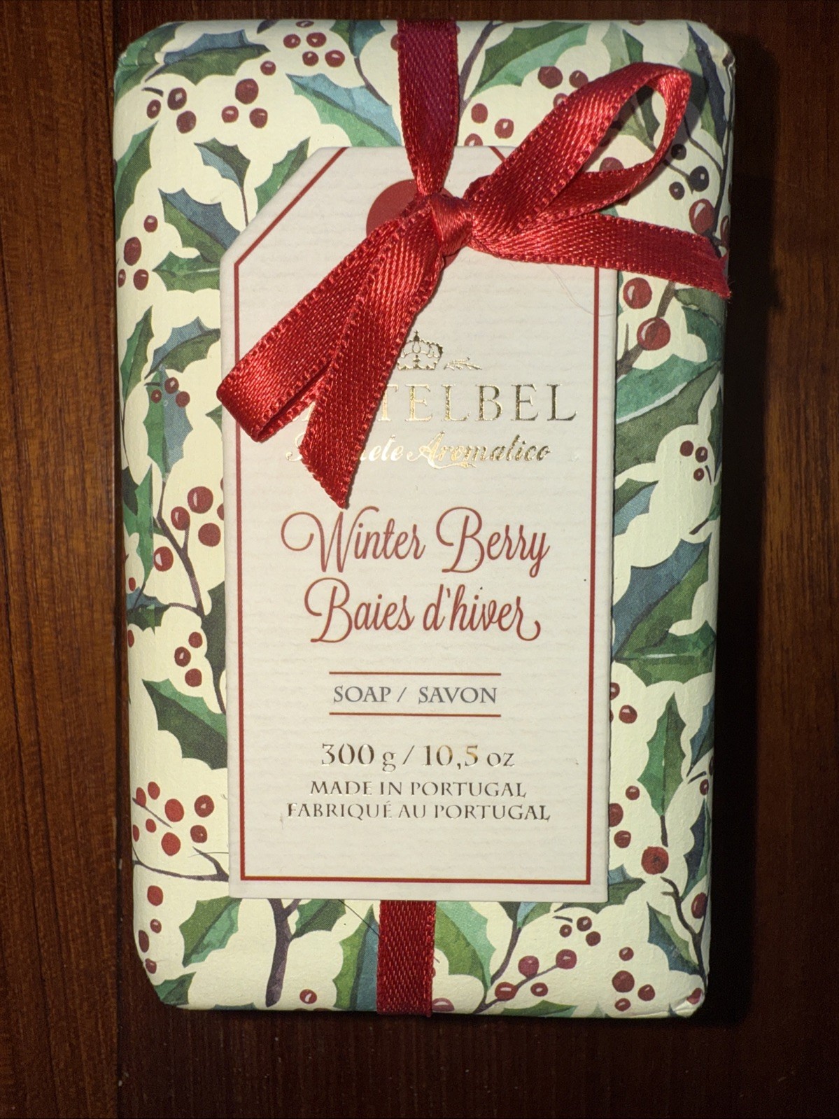 4-Packs Castebel Milled Luxury Bar Holiday Soaps.10.5 oz Each