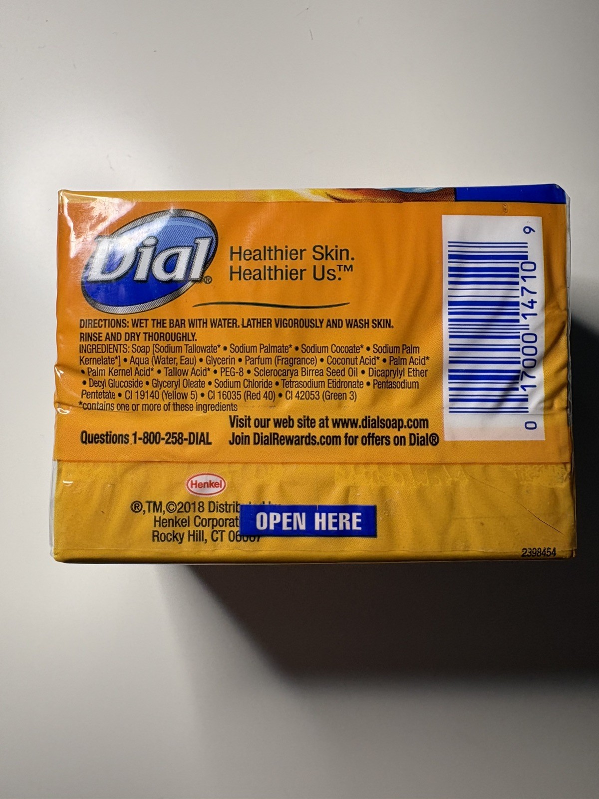 Dial Marula Oil Skin Care Bar 2‑Pack Bars Total New Sealed Discontinued NOS