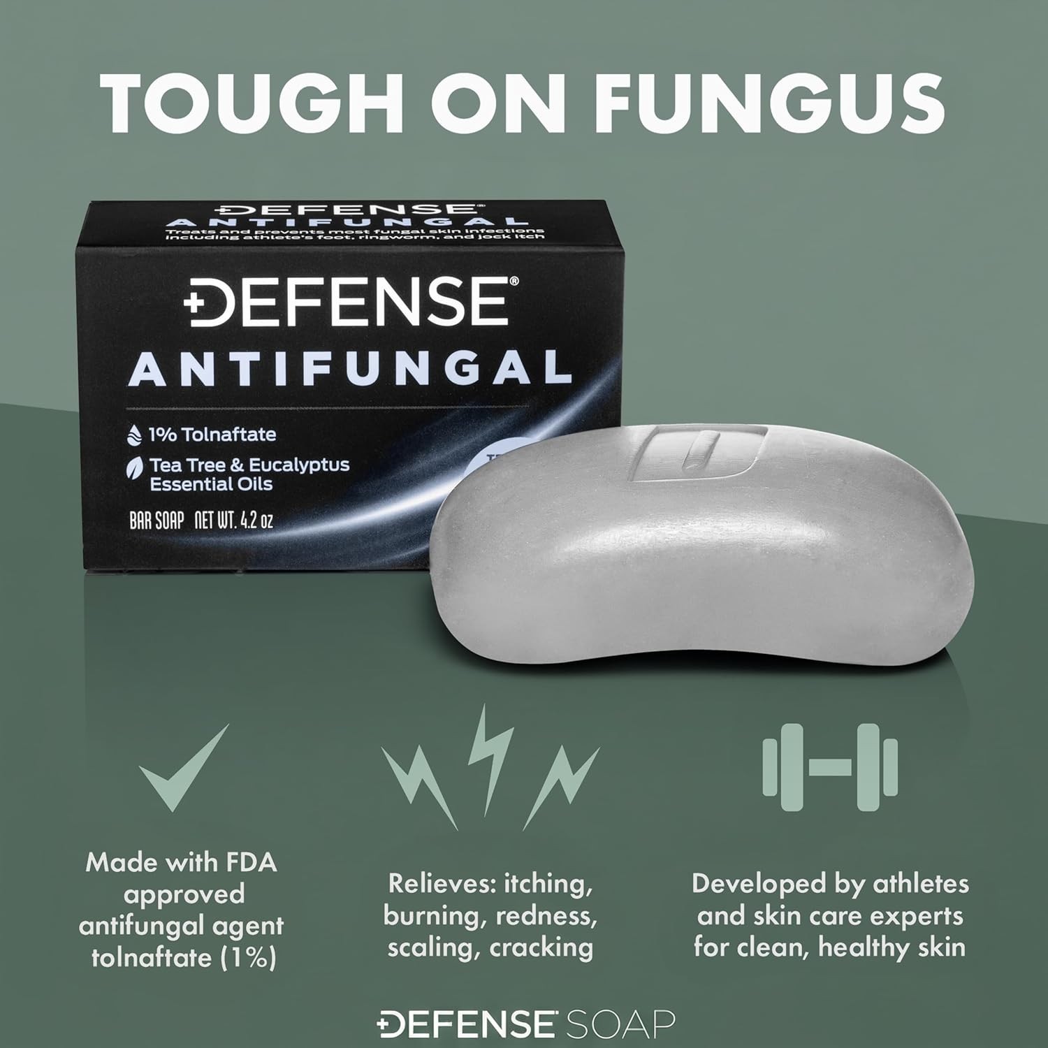 Defense Bar Soap Pack for Skin Infections