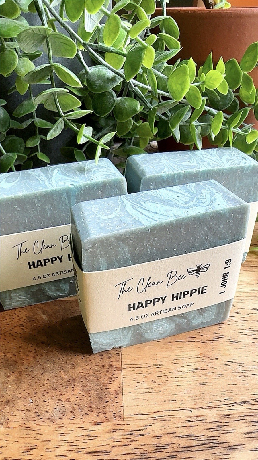 Happy Hippie | Artisan Soap | Lavender & Patchouli | Natural Skincare | Gift