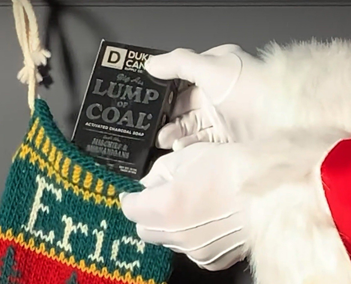 Duke Cannon Big Ass Lump Of Coal Big Ass Brick Soap Christmas Benefit Vets Lot 4