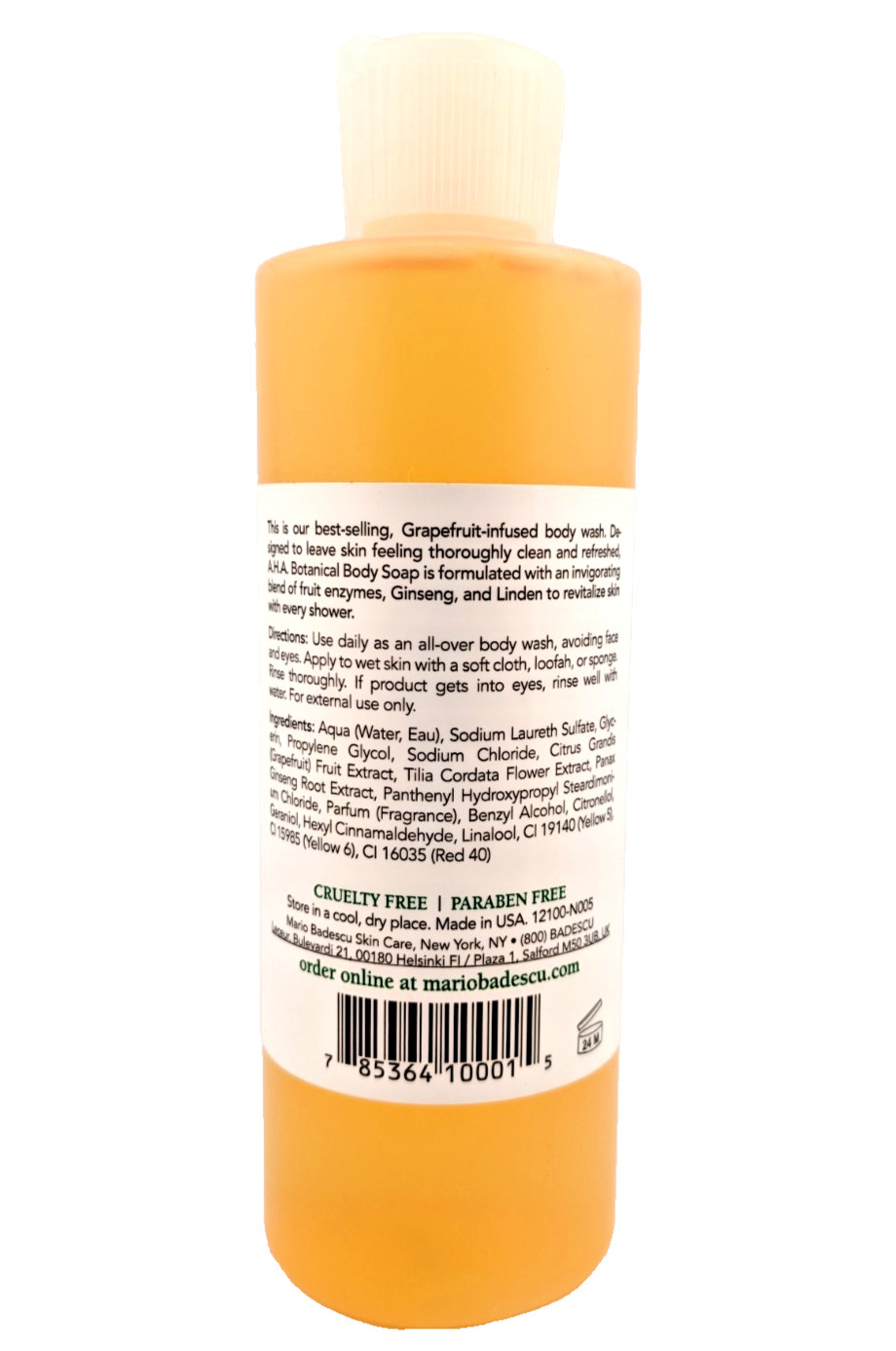 2x AHA Botanical Body Soap by Mario Badescu for Unisex – 8floz Each NEW
