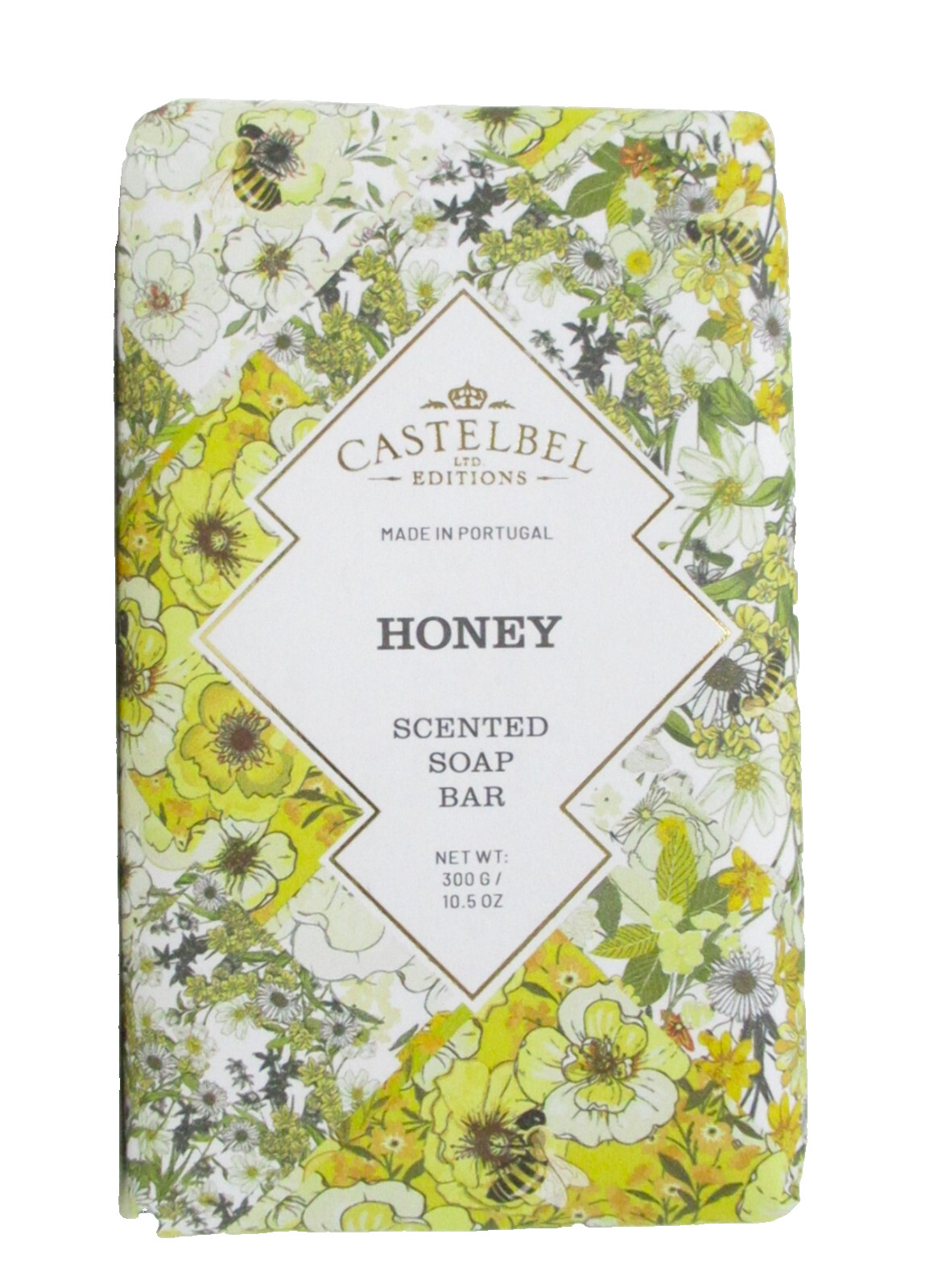 Castelbel Luxury Bath Bar Soap Honey scented 10.5oz limited edition
