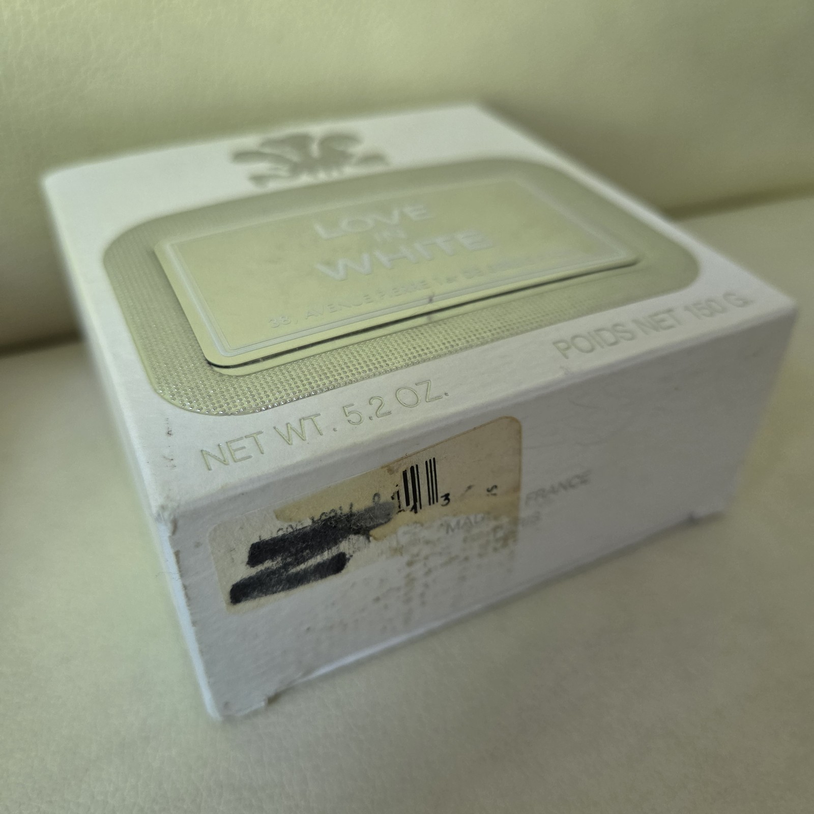 Creed Perfumed SOAP “Love in White” 5.2 oz (new with box)