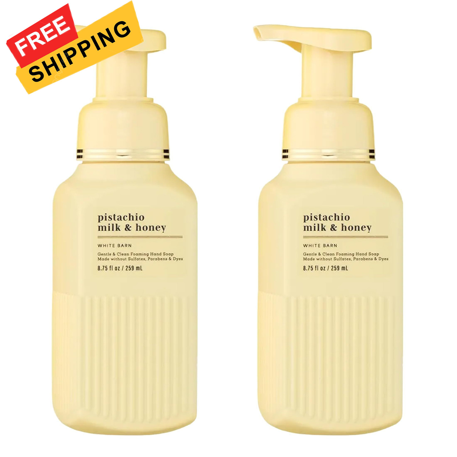 Bath & Body Works Gentle & Clean Foaming Hand Soap, 4.38 Fl Oz (Pack of 2)
