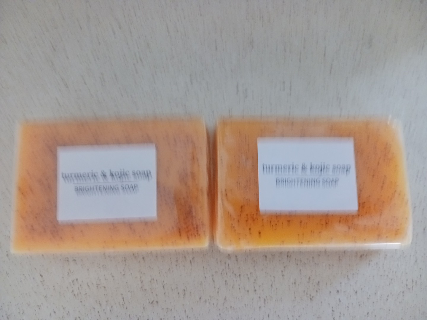 2-Pack Turmeric Glow Soap Bar – Lemon & Kojic Acid, Removing Dark Spots