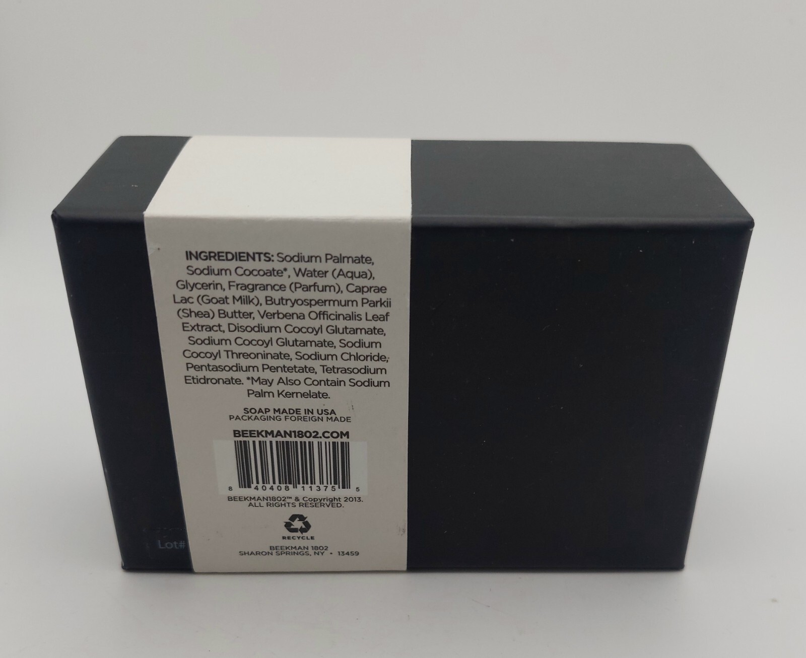 NEW Beekman 1802 Goat Milk Soap Bar “FRESH AIR” 9oz
