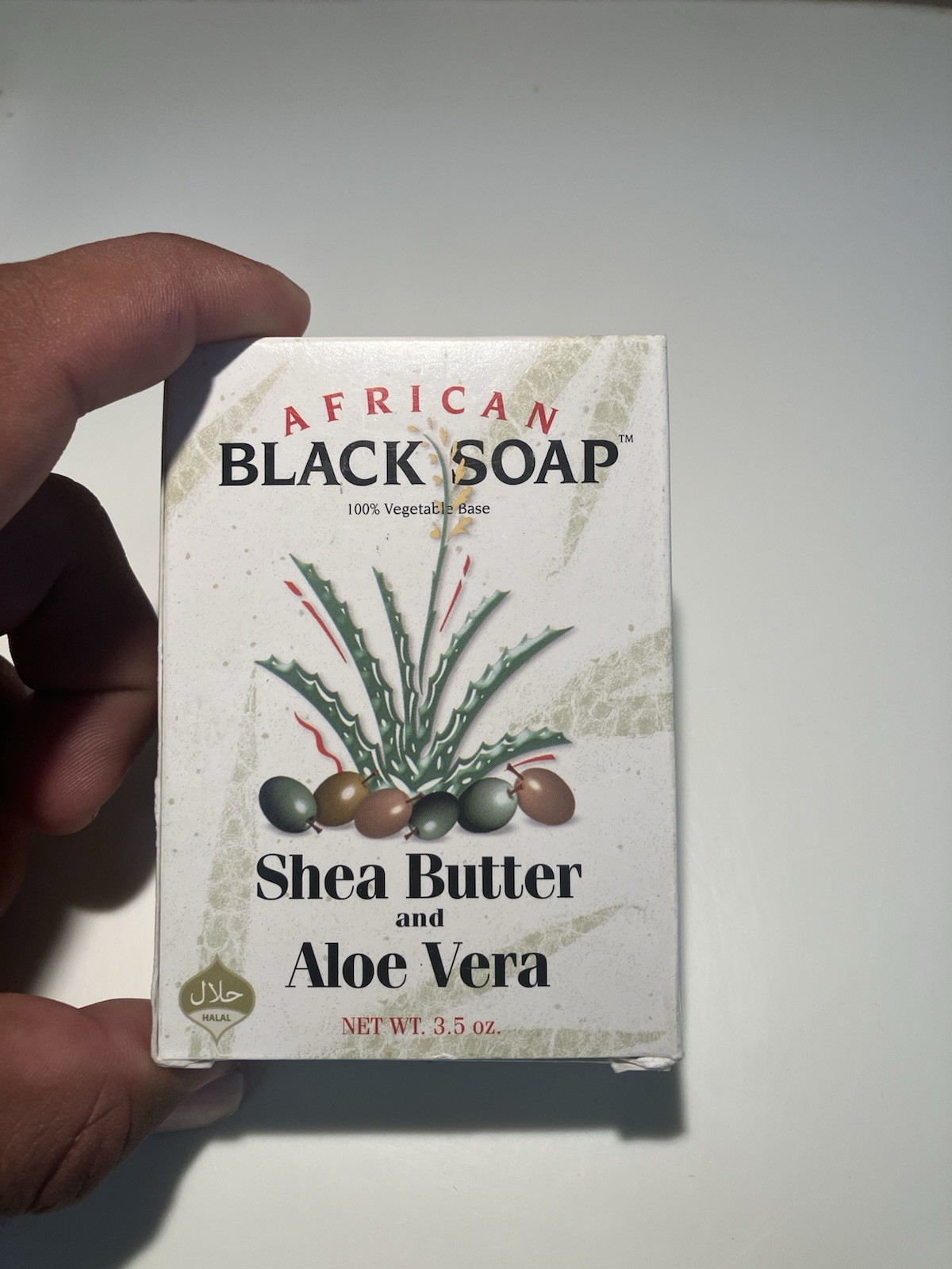 African Black Soap( Shea butter and Aloe Vera)