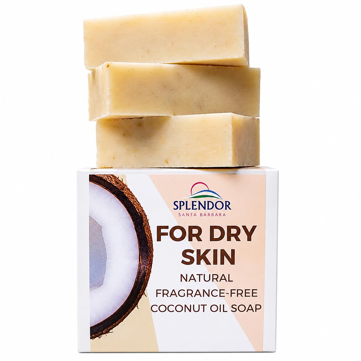 Natural & Body Bar Soap – Handmade, Vegan, Cold-Process, Unscented, Gentle So…