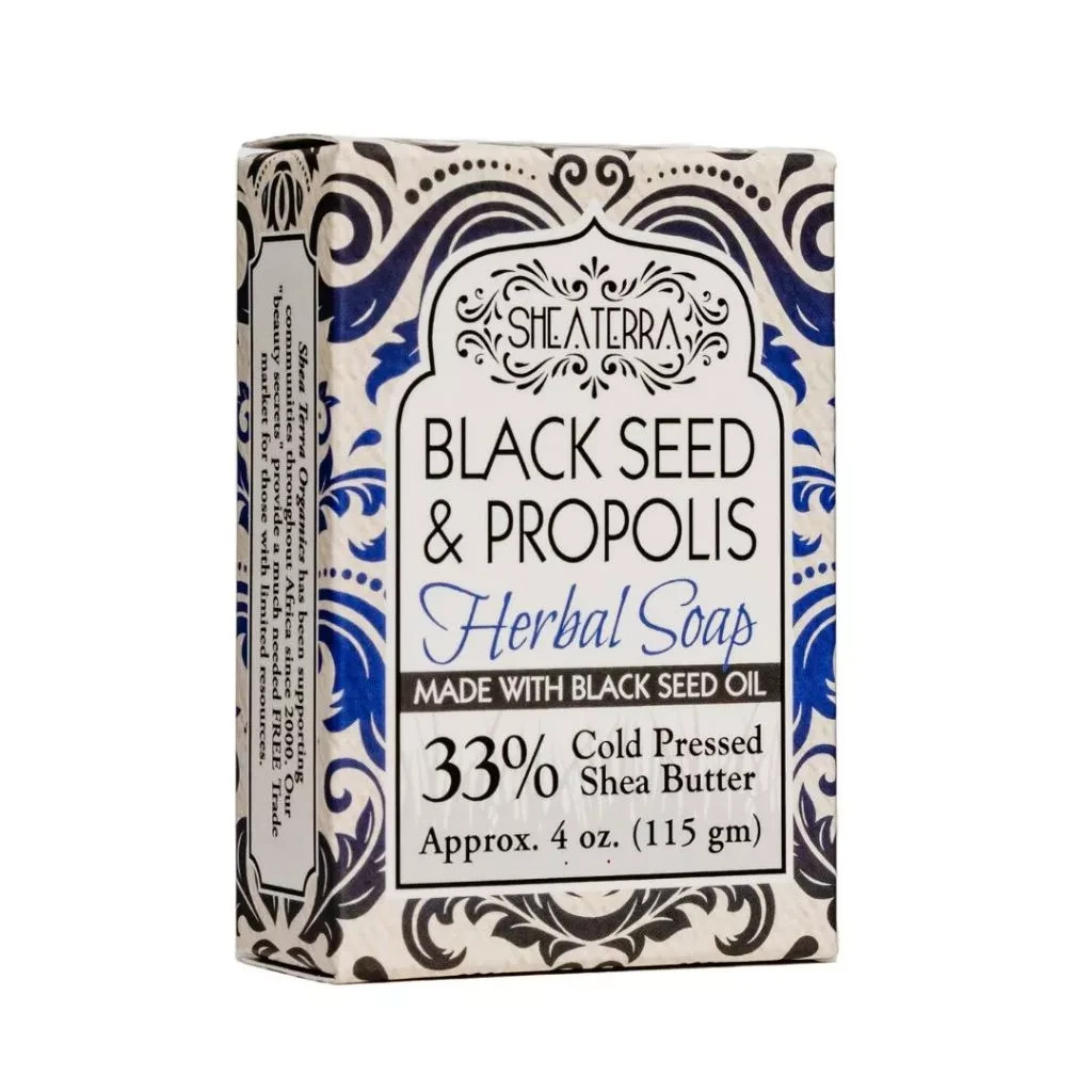 Black Seed & Propolis Herbal Soap (For Eczema & Sensitive Skin) 118g