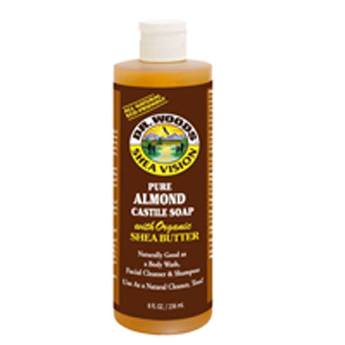 Almond Soap With Shea Butter, 8 Oz By Dr.Woods Products