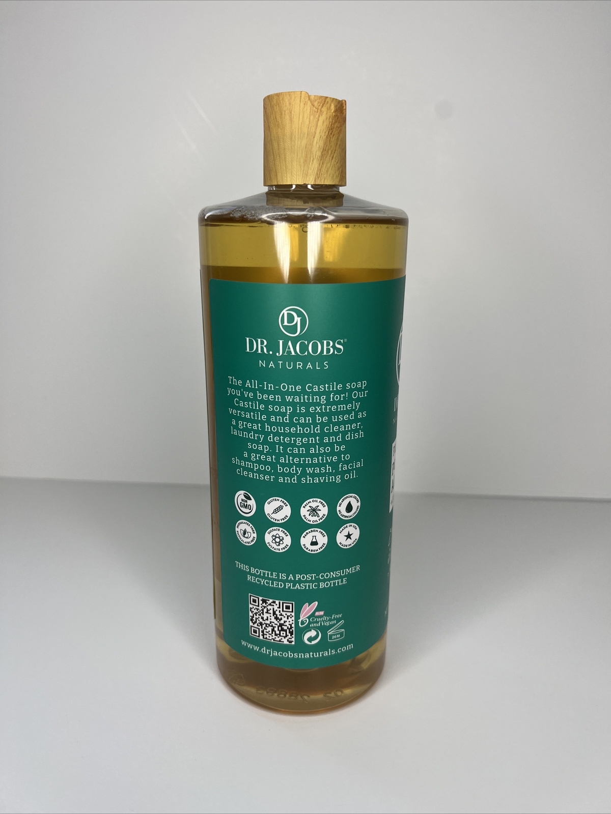 Plant-Based Pure Castile All-In-1 Soap, Eucalyptus Essential Oil, 32 oz (946 ml)