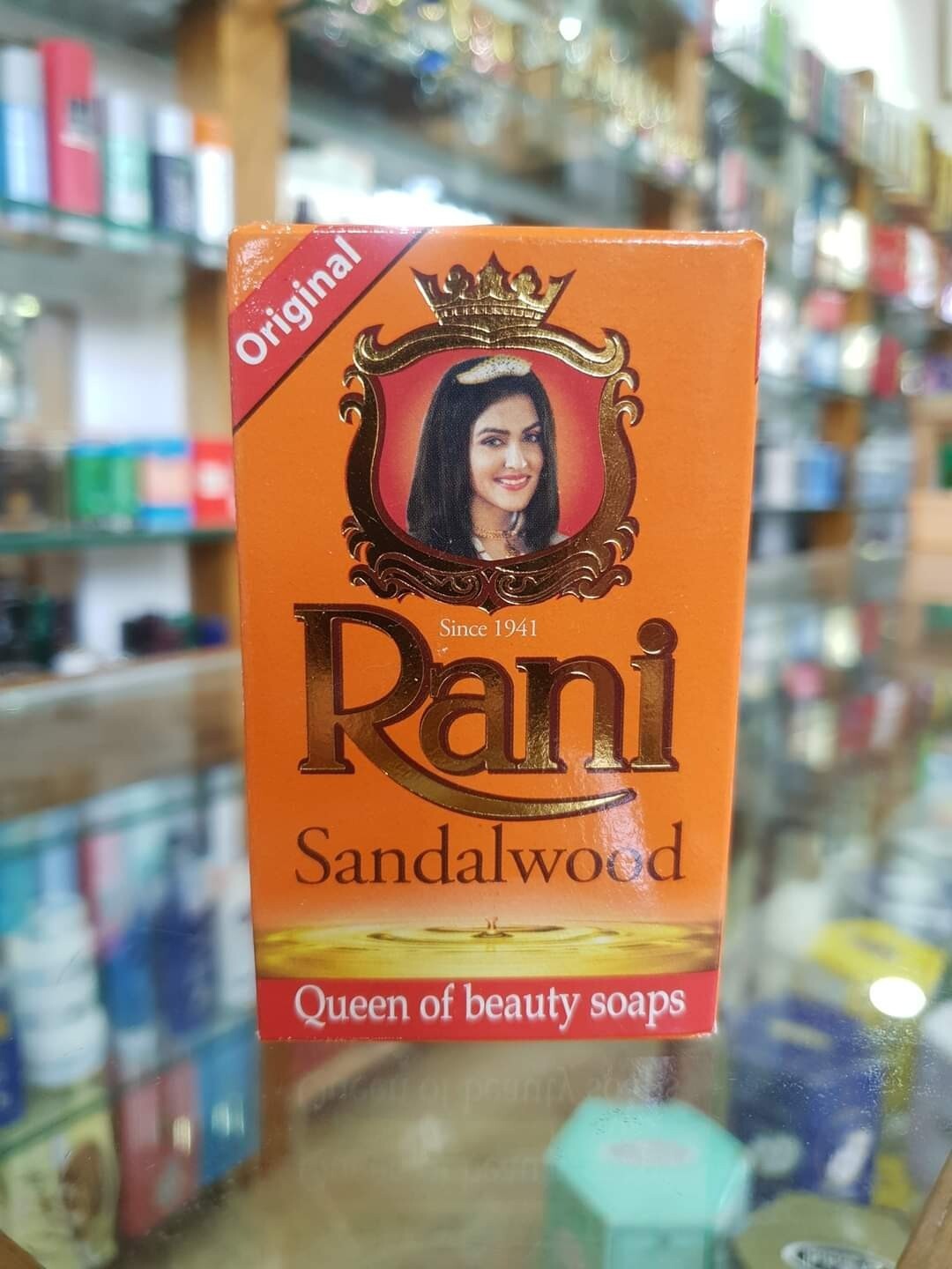 RANI Herbal Pure Sandalwood Soap 90g Fine From Sri Lanka Ayurveda X 4 Soap