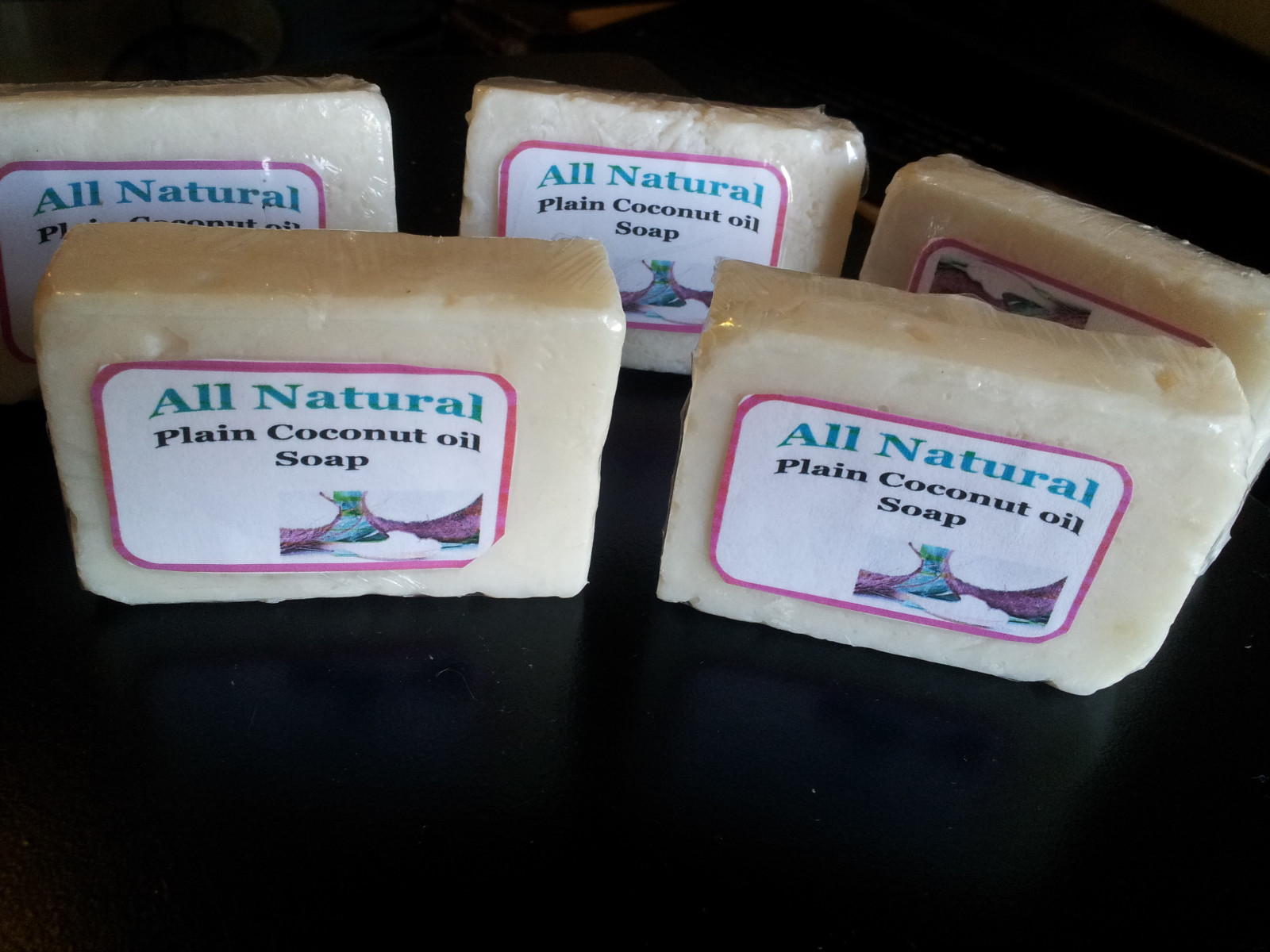 Homemade HP All Natural Plain Coconut Oil Soap – Hair & Skin