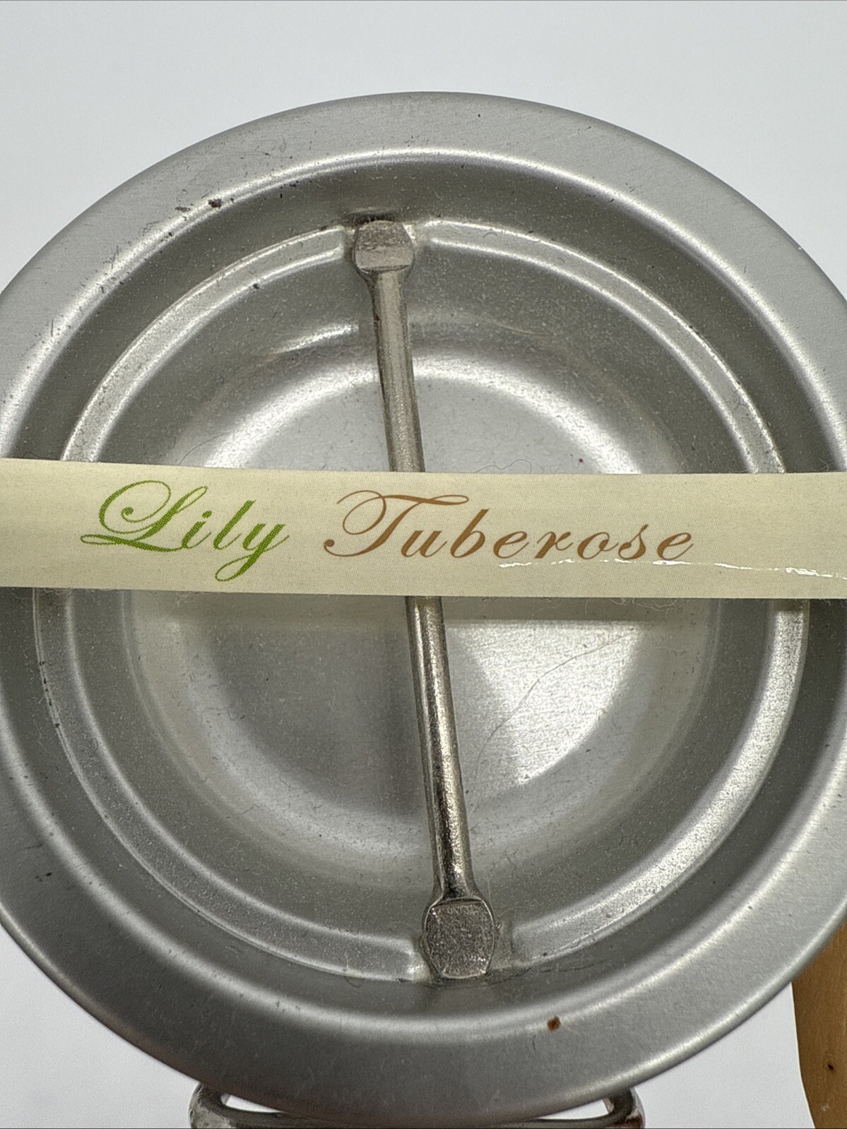 Bath Garden Lily Tuberose and Foot Soak New Sealed Vintage With Wood Scoop 500 G