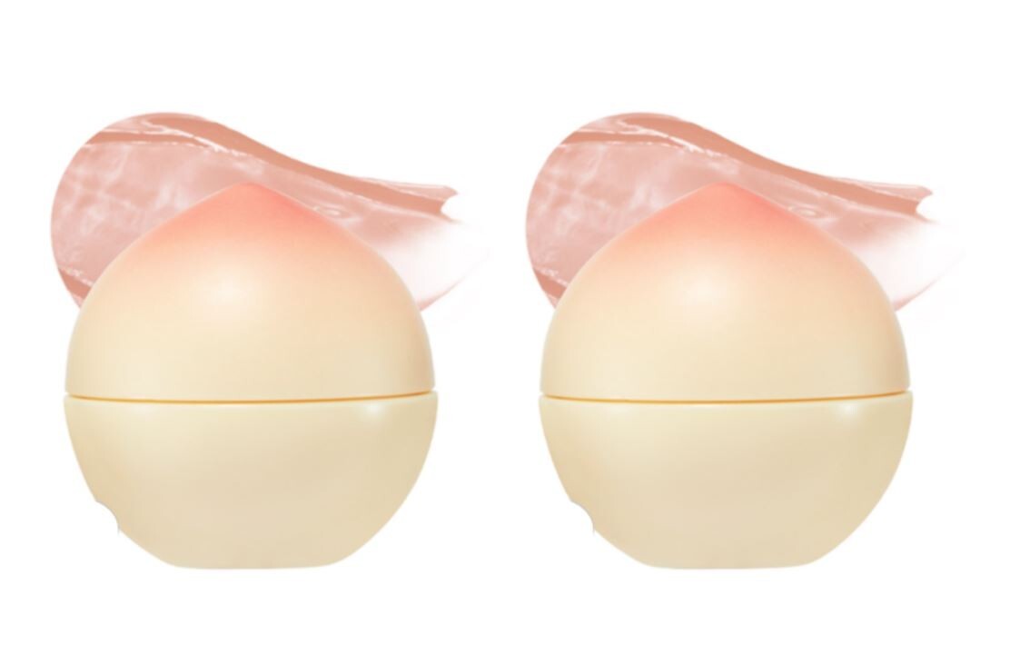 TONYMOLY Vegan Mini Fruit Lip Balm – 7ml x 2pcs – Hydrating & Nourishing Care –