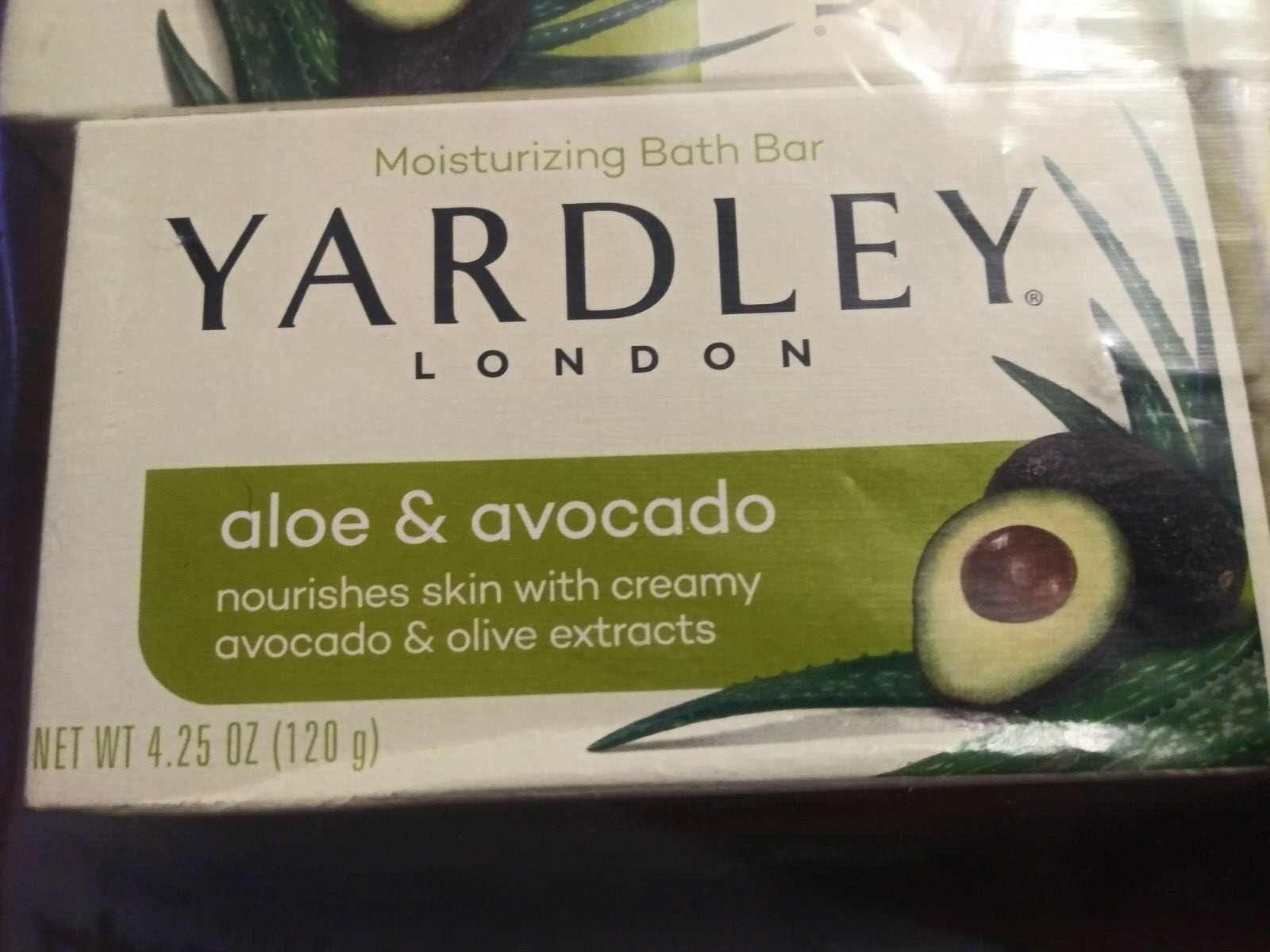 Yardley London Natural Moisturizing Soap 6 Bars Aloe & Avocado Paraben Free New