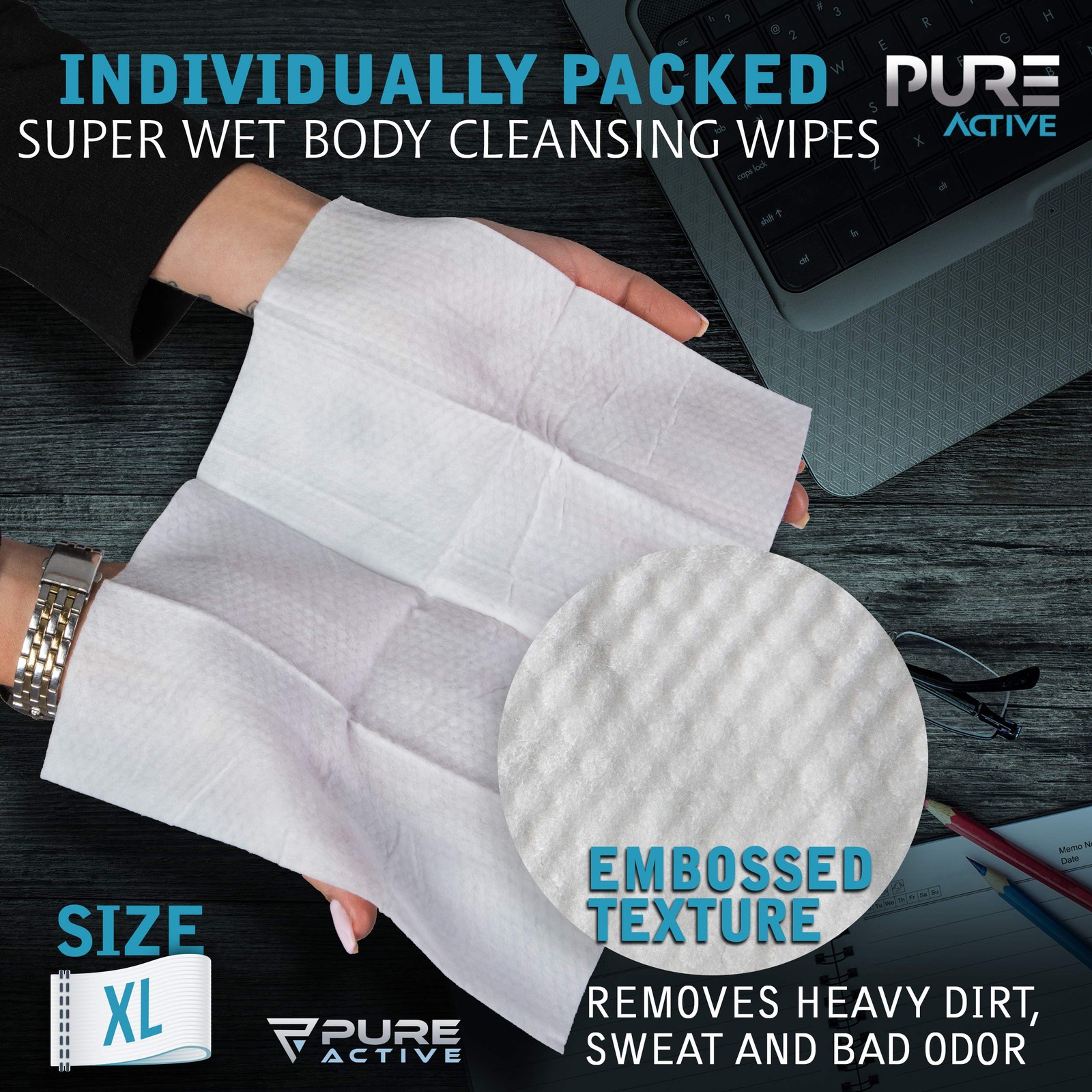 Shower Body , 40 Individually Wrapped Personal Hygiene Body for Women and Men…