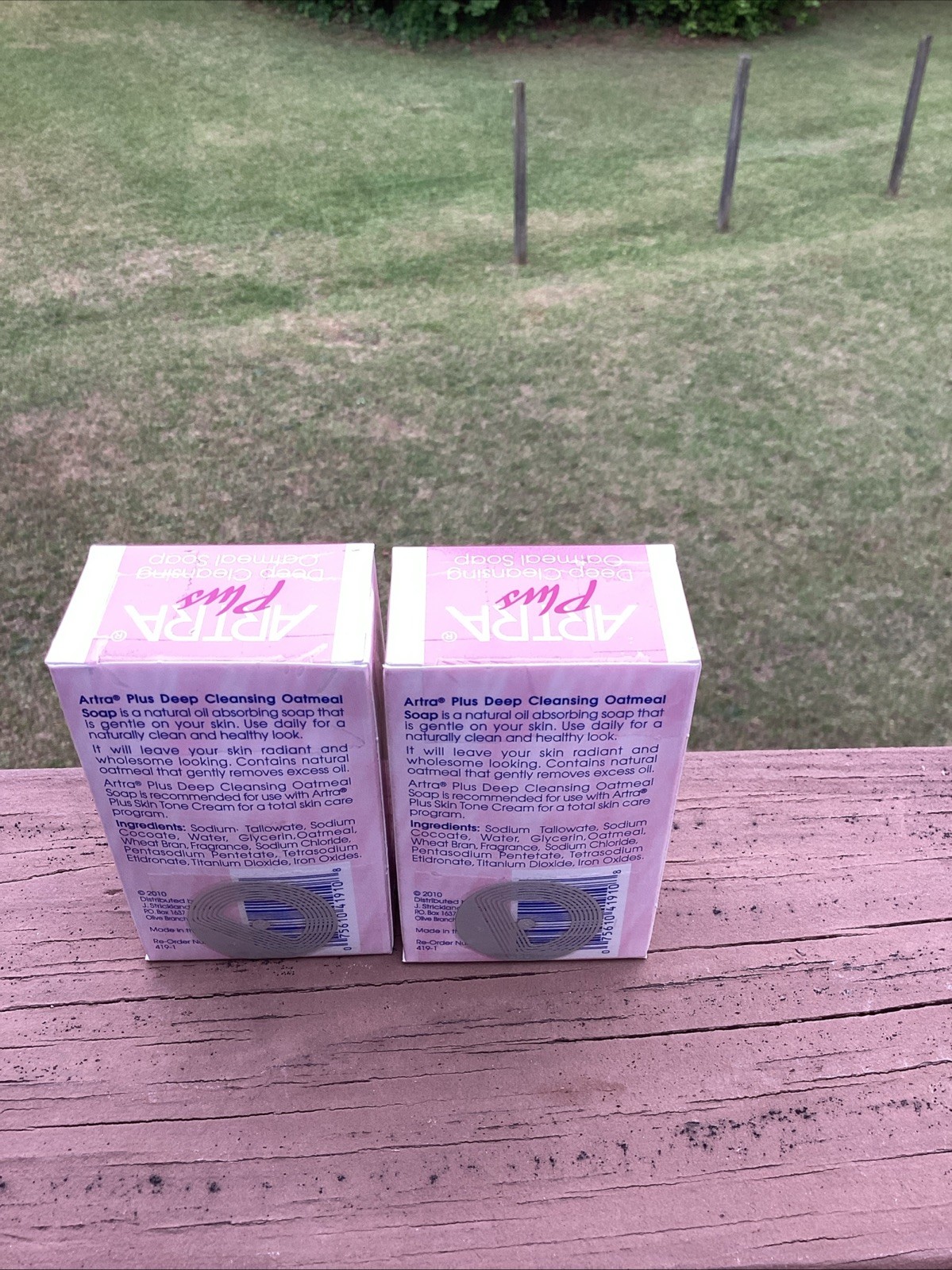 Artra Plus Deep Cleansing Oatmeal Soap 3.6 Oz. Each Lot of 2