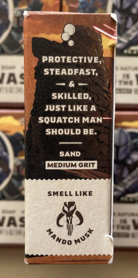 6 Dr. Squatch Natural Soap This is the Wash Medium Grit Sand 5 oz ea